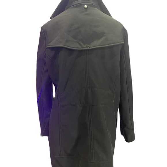 Badgley Mischka Black Paneled Thermotech Jacket - Picture 6 of 16